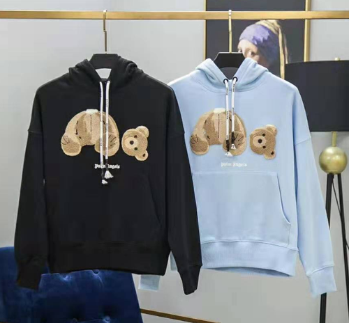 palm angels hoodie bear